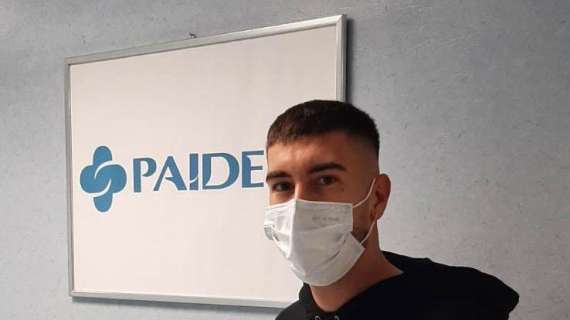 Lazio, Zaccagni in Paideia: controlli medici per l'esterno - FOTO