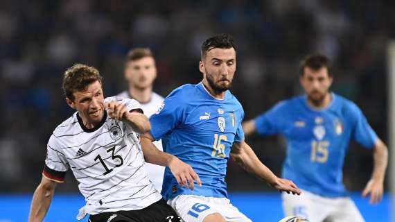Italia, pareggio all'esordio in Nations League: Kimmich risponde a Pellegrini