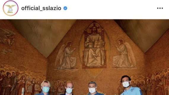 Lazio, visita di una delegazione al cimitero di Bergamo - FOTO&VIDEO