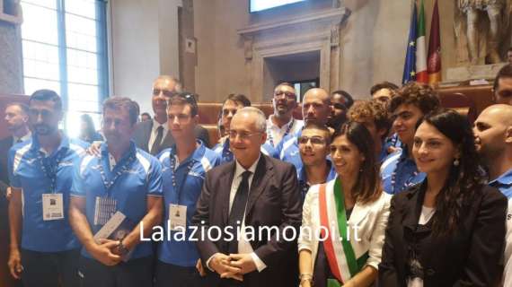 Europei Roma 2019 Blind Football, Lotito: "Vi presento l'iniziativa della Lazio" - F&V