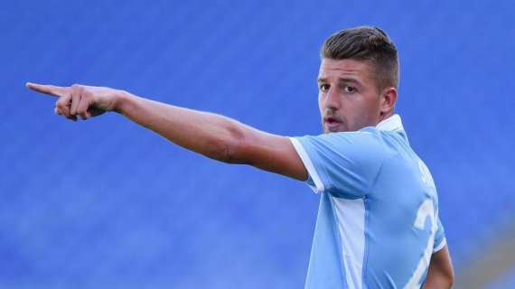 Milinkovic: "Sempre forza Lazio! E grazie ai nostri fantastici tifosi..."