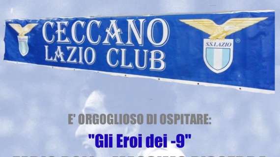 Il Lazio Club Ceccano ospita gli eroi del meno nove: le info - FOTO