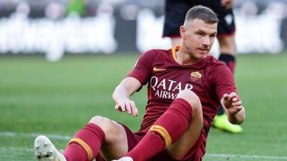 Roma, Dzeko: “Sono deluso, in 4 anni qui non ho vinto nulla”