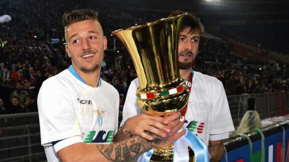 Lazio, Milinkovic: "Sono ancora sotto shock. Speriamo di vincere altri trofei" 