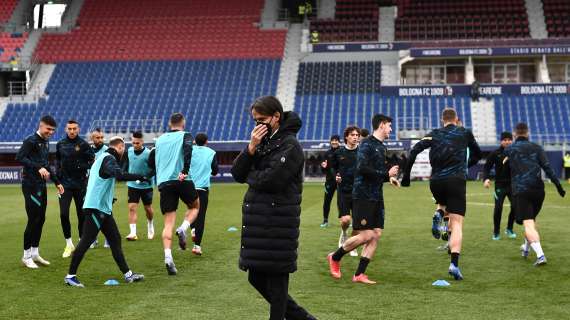 Inter, partitella in famiglia al Dall'Ara: Dimarco fa preoccupare Inzaghi