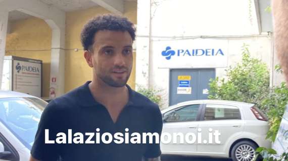 Lazio, per Patric niente visite: unico assente in Paideia - FOTO&VIDEO