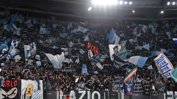 Lazio - Roma, il film del match: la copertina è tutta per la Curva Nord 