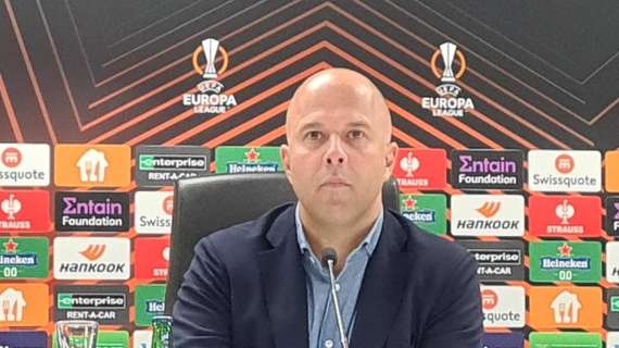 Feyenoord, Slot: "Lazio di qualità, ma le loro chance sono arrivate da errori individuali"
