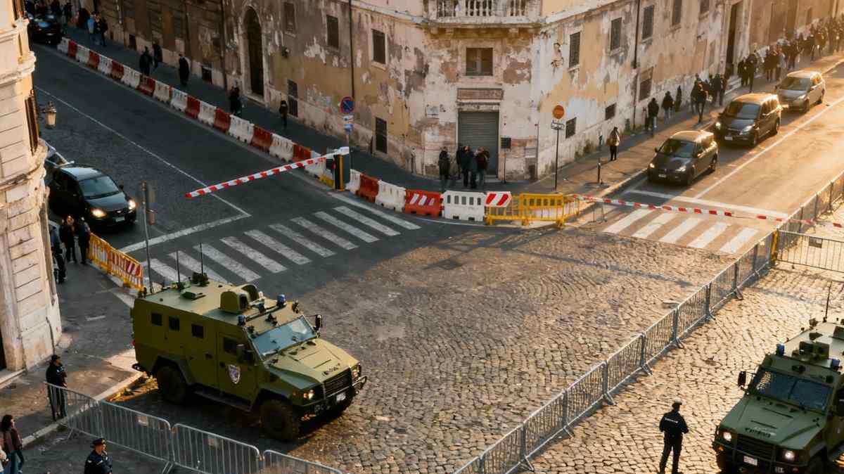 Roma blindata | Altro caos: cosa sta succedendo al centro della Capitale