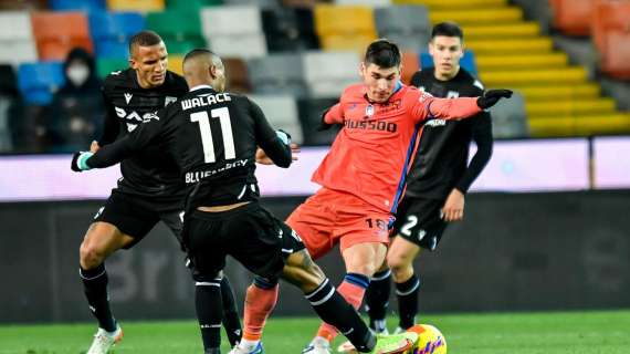 Udinese, ricorso al Coni per annullare il 6-2 contro l'Atalanta