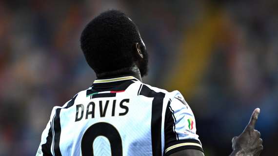 Udinese, Davis dopo la Lazio: "Questa squadra è forte. Il mister ci ha detto..."