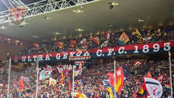 Genoa - Lazio, 18 daspo ai tifosi rossoblù