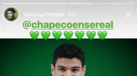 Brasile, l'ex Vinicius riparte dalla Chapecoense: "Fiero di indossare questa maglia"