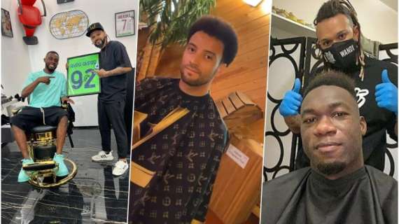 Lazio, la squadra si rifà il look. Il merito è di Wandy, l'hair stylist dei calciatori - FOTO