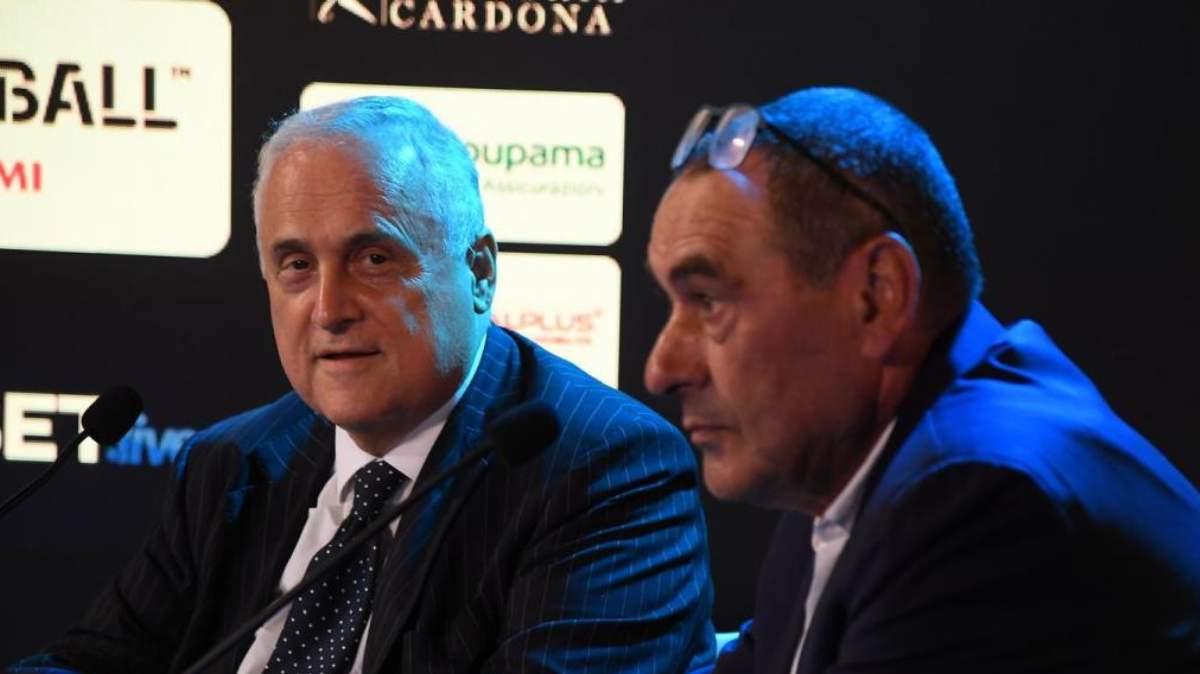 Lazio, Sarri e i litigi con i presidenti: la sua visione