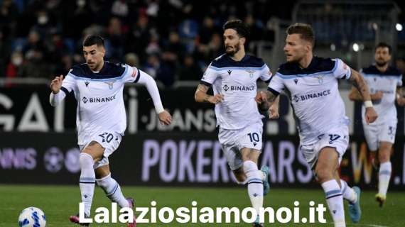 Cagliari - Lazio, i numeri di una partita dominata: possesso, tiri e duelli
