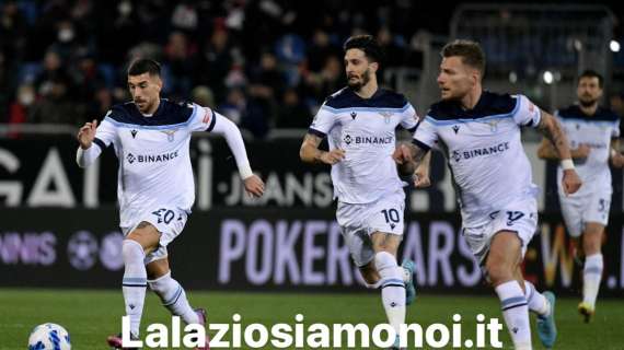 IL TABELLINO di Cagliari - Lazio 0-3