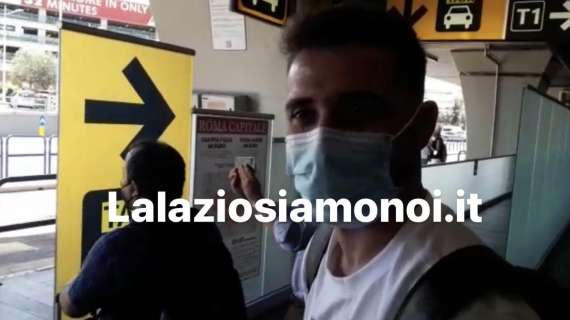 Calciomercato Lazio, l’arrivo di Mario Gila a Fiumicino: "Forza Lazio!" - FT&VD