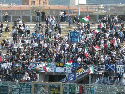 VIDEO - L'inno della Lazio cantato al Picchi di Livorno