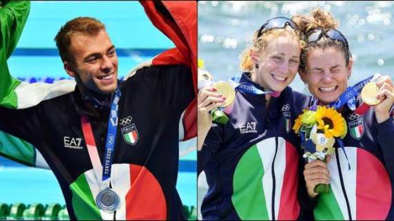 Tokyo 2020, oro per l'Italia dal canottaggio femminile. Eroico Paltrinieri...