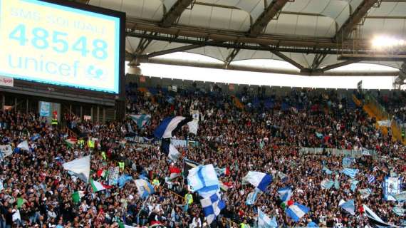 Lazio - Roma, una cornice di pubblico all'altezza: 55mila gli spettatori attesi all'Olimpico