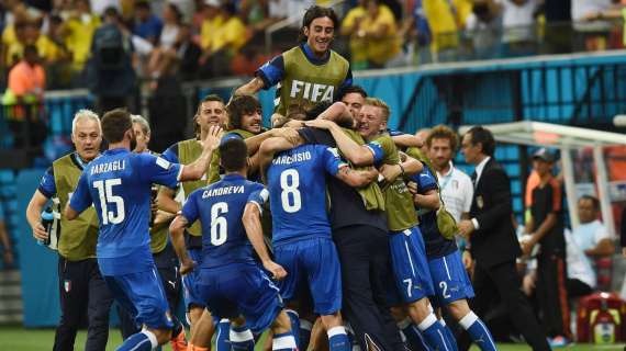 MONDIALI 2014 - L'Italia mette ko l'Inghilterra: Candreva, che assist per Balotelli!