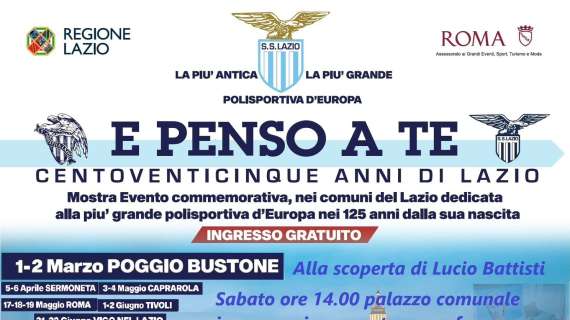 Comincia da Poggio Bustone "E penso a te", il 125º in Tour a casa di Battisti