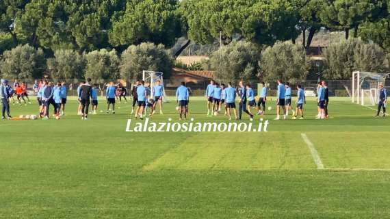 FORMELLO - Lazio, 15' aperti ai media: foto e video del riscaldamento