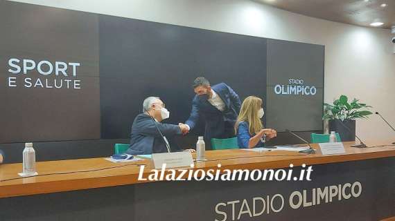 Conferenza Stampa Olimpico | Lazio, Cataldi: "Noi i primi, speriamo di essere d'esempio!"