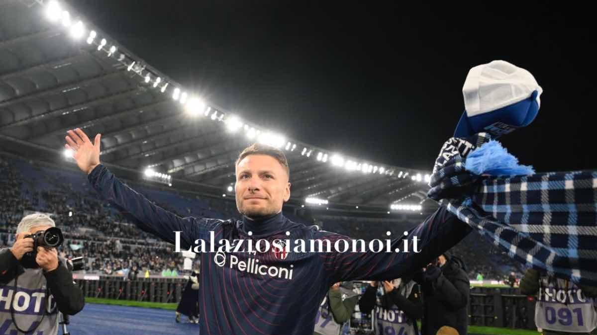 Lazio - Bologna, la serata di Ciro: ignora i divieti e si prende l'abbraccio