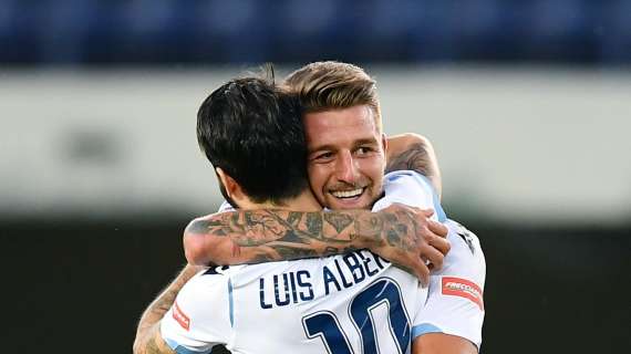 Lazio, Milinkovic risponde a Luis Alberto: "Dai mago" - FT