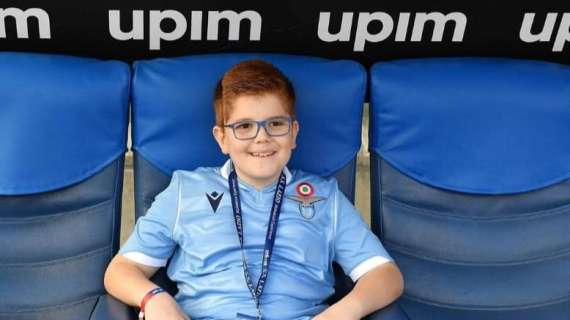 Lazio, la bella storia del piccolo Michele: in Tribuna d'Onore vicino ai suoi idoli
