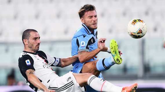 Lazio di cuore, ma non basta: 2-1 Juve con doppio Ronaldo e Immobile