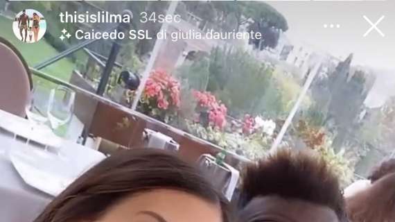 Lazio, lady Caicedo sfoggia il filtro Instagram. La creatrice: "Un'emozione inaspettata" - FT