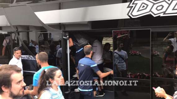 Bye bye Auronzo, la Lazio fa ritorno nella capitale - FOTO&VIDEO