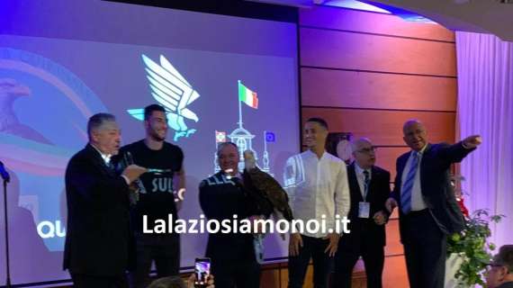 Lazio, Strakosha e Luiz Felipe al Lazio Club Quirinale. Arriva anche Lotito - FOTO 