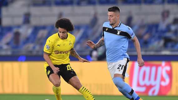 Borussia Dortmund-Lazio e i folli dubbi sul rigore: su Milinkovic è fallo netto