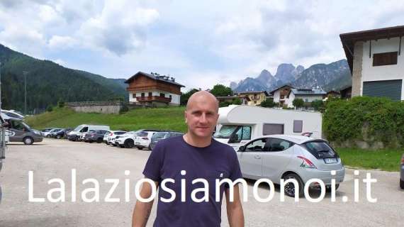 Lazio, Tommaso Rocchi torna ad Auronzo: ecco perché - FOTO