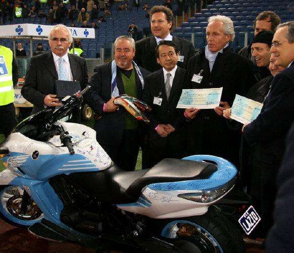 La moto della Lazio andrà in Australia