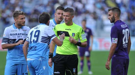 Bologna - Lazio, l'arbitro del match: i precedenti con i biancocelesti
