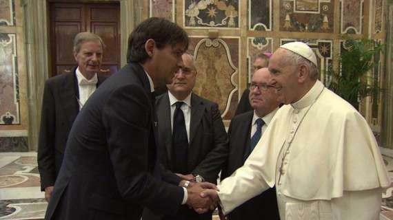 Papa Francesco incontra Lazio e Juventus: "Gli sportivi vi amano, siate testimoni di lealtà e umanità"