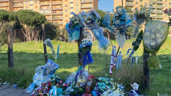 Morte Guerini, sul luogo dell'incidente arriva lo striscione: "Ciao Guero" - FT