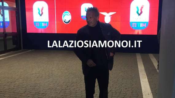 Atalanta - Lazio, Mihajlovic, Pioli, i Fiorello e Pippo Inzaghi presenti all'Olimpico - FOTO