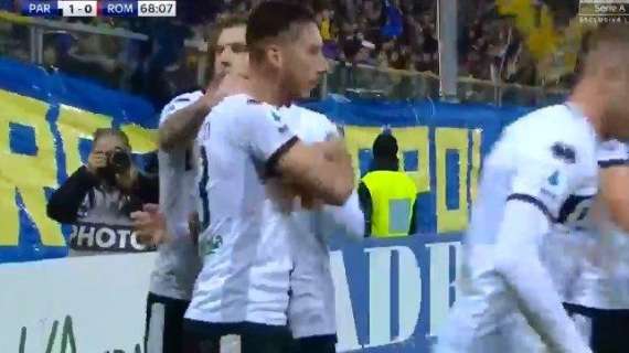 Serie A, tonfo Roma con il Parma: a segno l'ex Lazio Sprocati