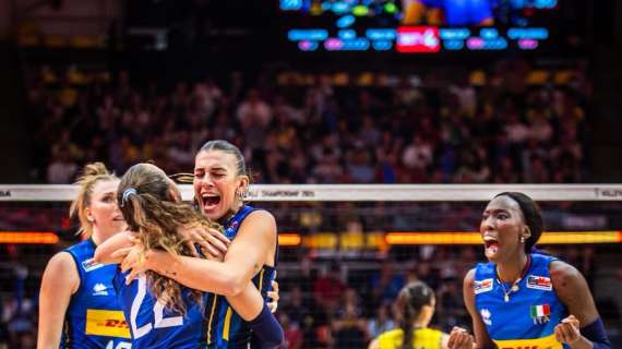 Volley femminile, è storia! L'Italia è campione del mondo: battuta la Turchia