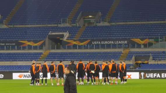 Cluj, la rifinitura all'Olimpico: un punto per la qualificazione - FT&VD