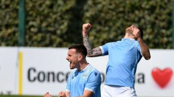 Lazio, Bertini esordisce e Franco esulta: "Come se fosse un mio successo" - FOTO