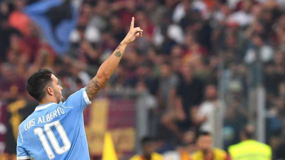Lazio: Luis Alberto magia derby, ma la Roma pratica arti oscure