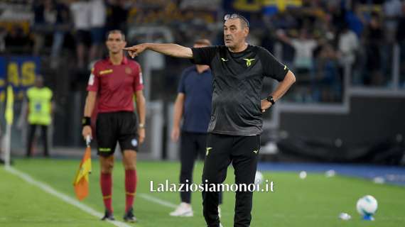 Lazio, Sarri e il ritorno all'Olimpico: "Emozionante ma avevo una grande paura..."