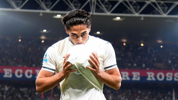 Lazio, Cancellieri a Dazn: "Non vedevo l'ora di fare gol. Esultanza? Aspetto una bimba..."